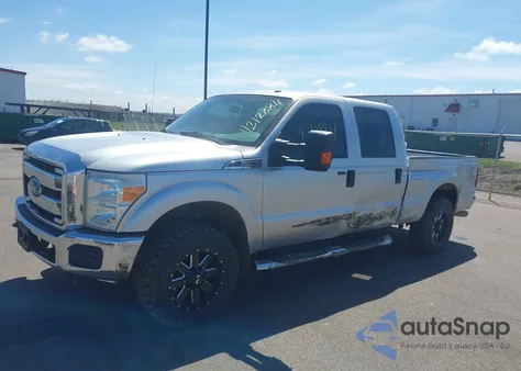 2015 Ford F-250 Xlt from USA, damaged, VIN 1FT7W2B6XFEC02866